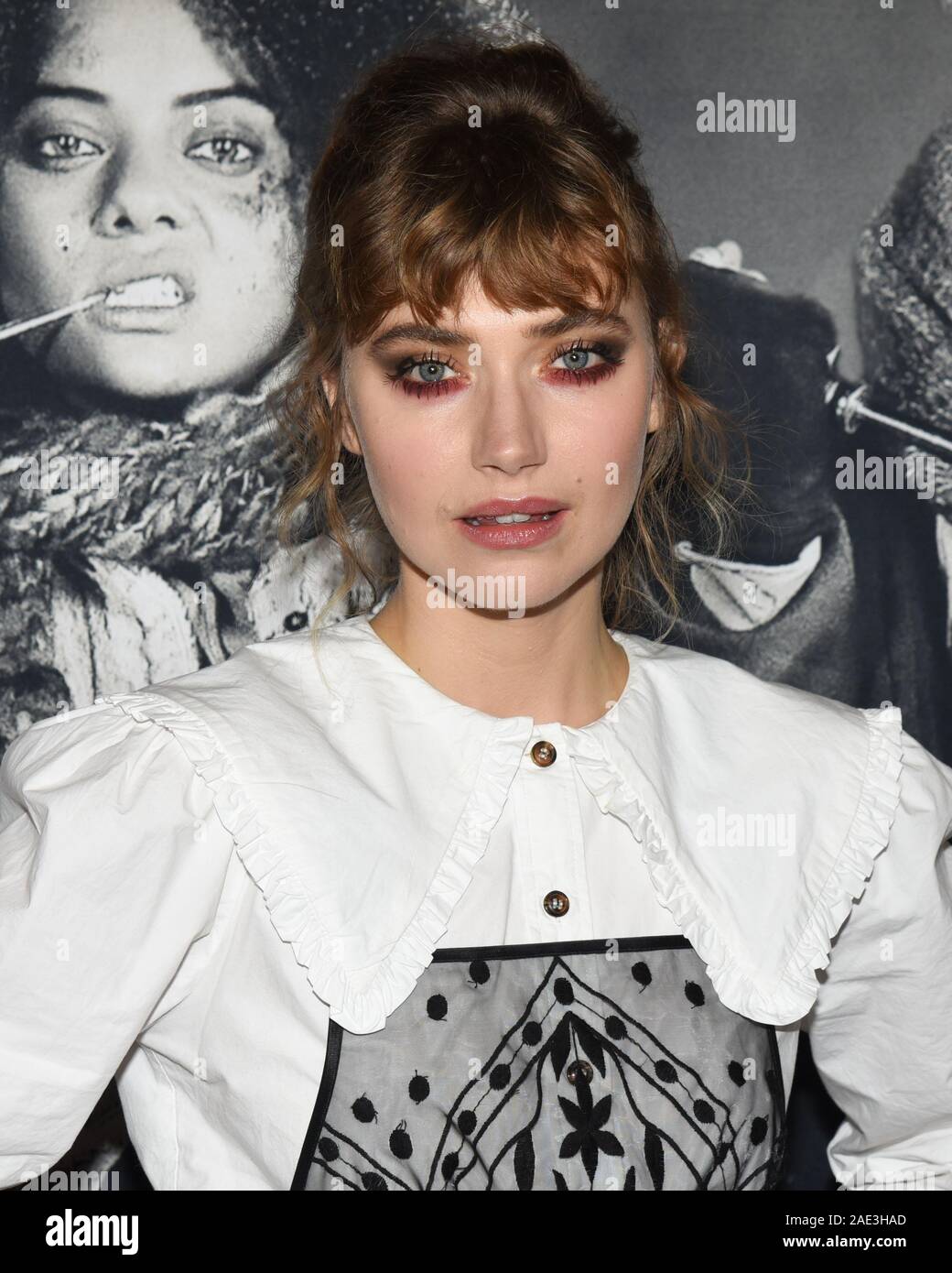 Dezember 5, 2019, Los Angeles, Kalifornien, USA: 05. Dezember 2019 - Hollywood, Kalifornien - Imogen Poots. ' 'Black Christmas'' Special Screening gehalten an im Regal L.A. Leben. (Bild: © Billy Bennight/AdMedia über ZUMA Draht) Stockfoto