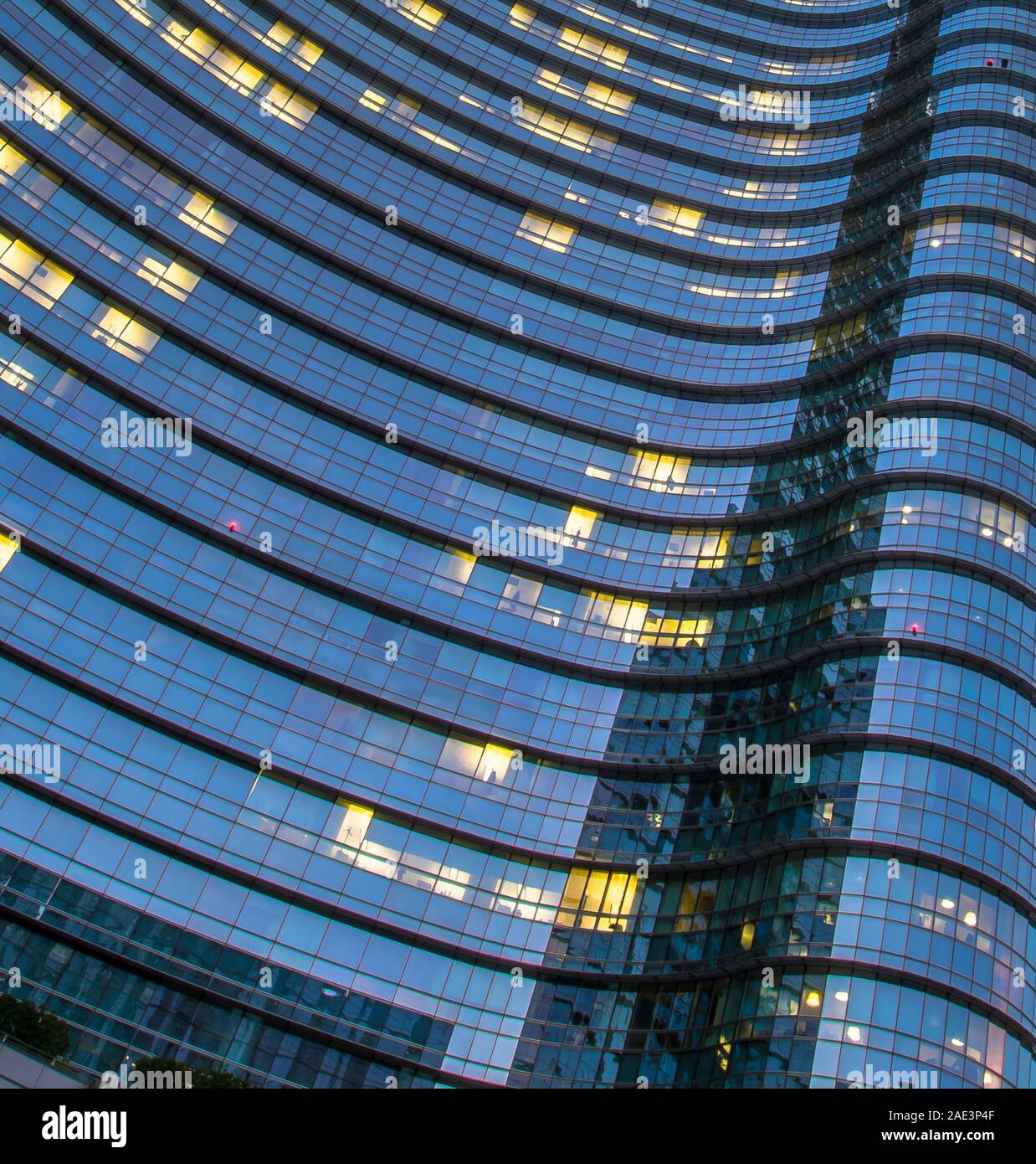 Mailand, Piazza Gae Aulenti, das Business Center von Italien Stockfoto