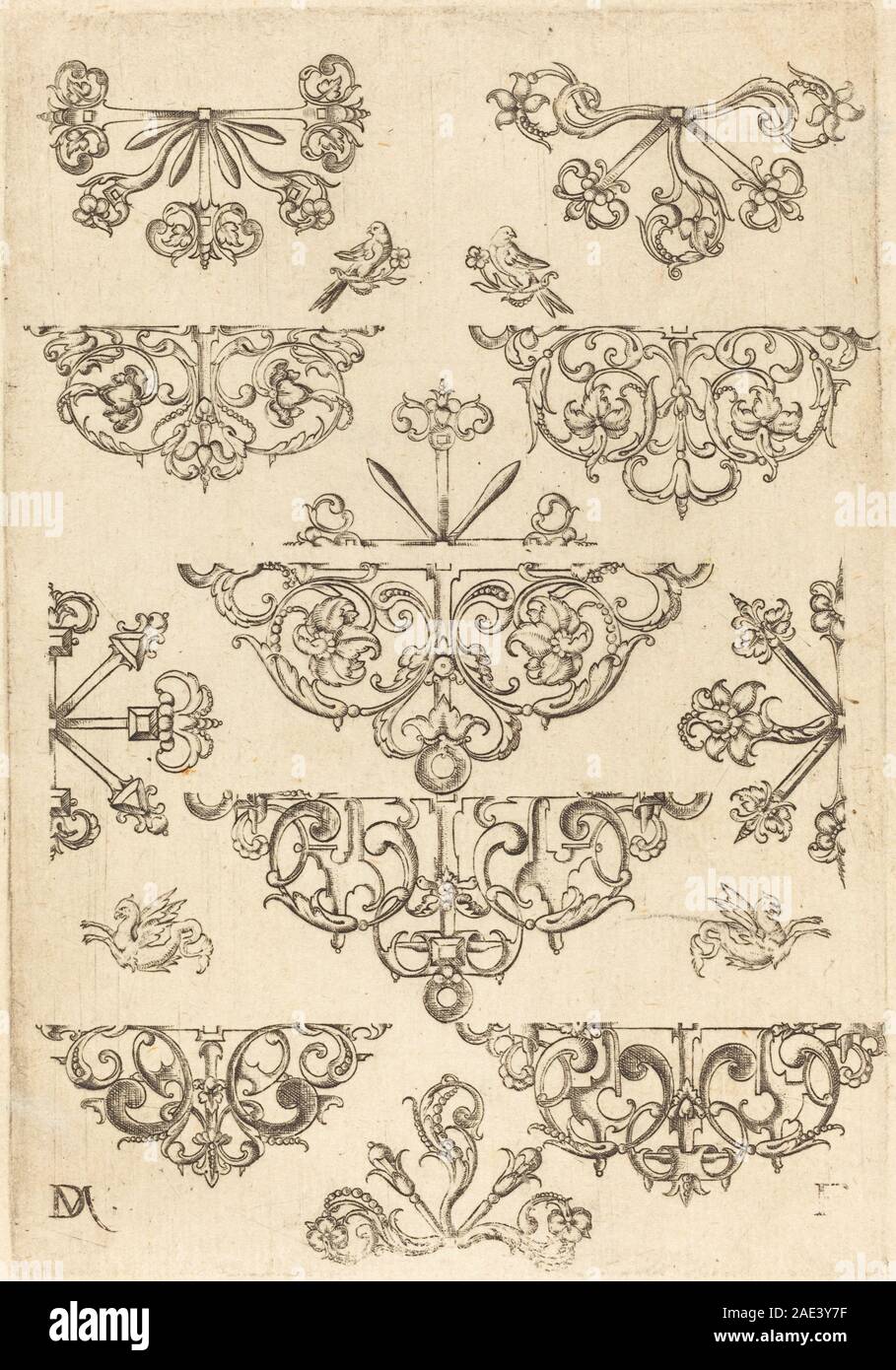 Zwölf Bolzen Daniel Mignot, zwölf Bolzen Stockfoto