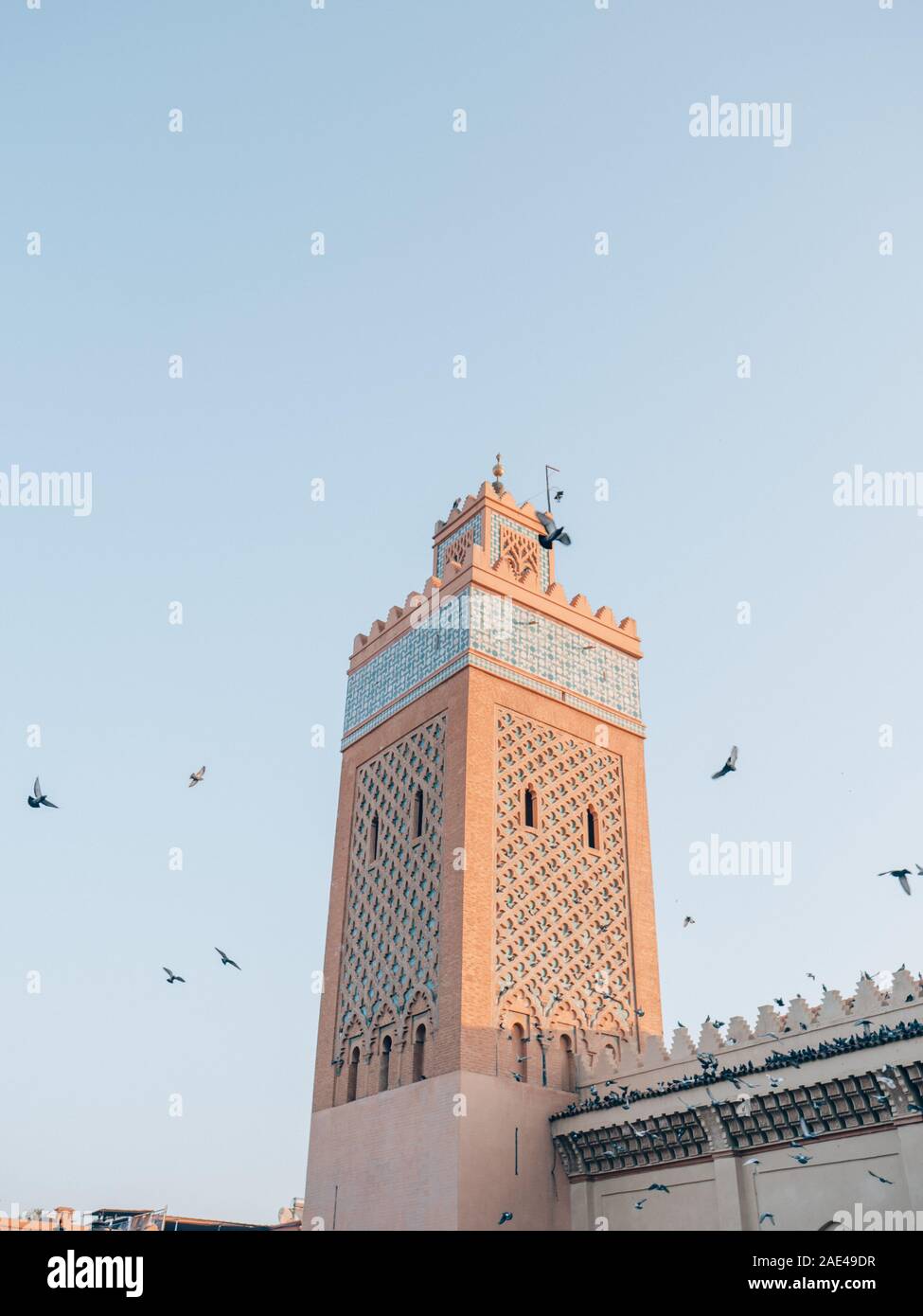 Moulay El yazid Moschee in Marrakesch, Marokko Stockfoto