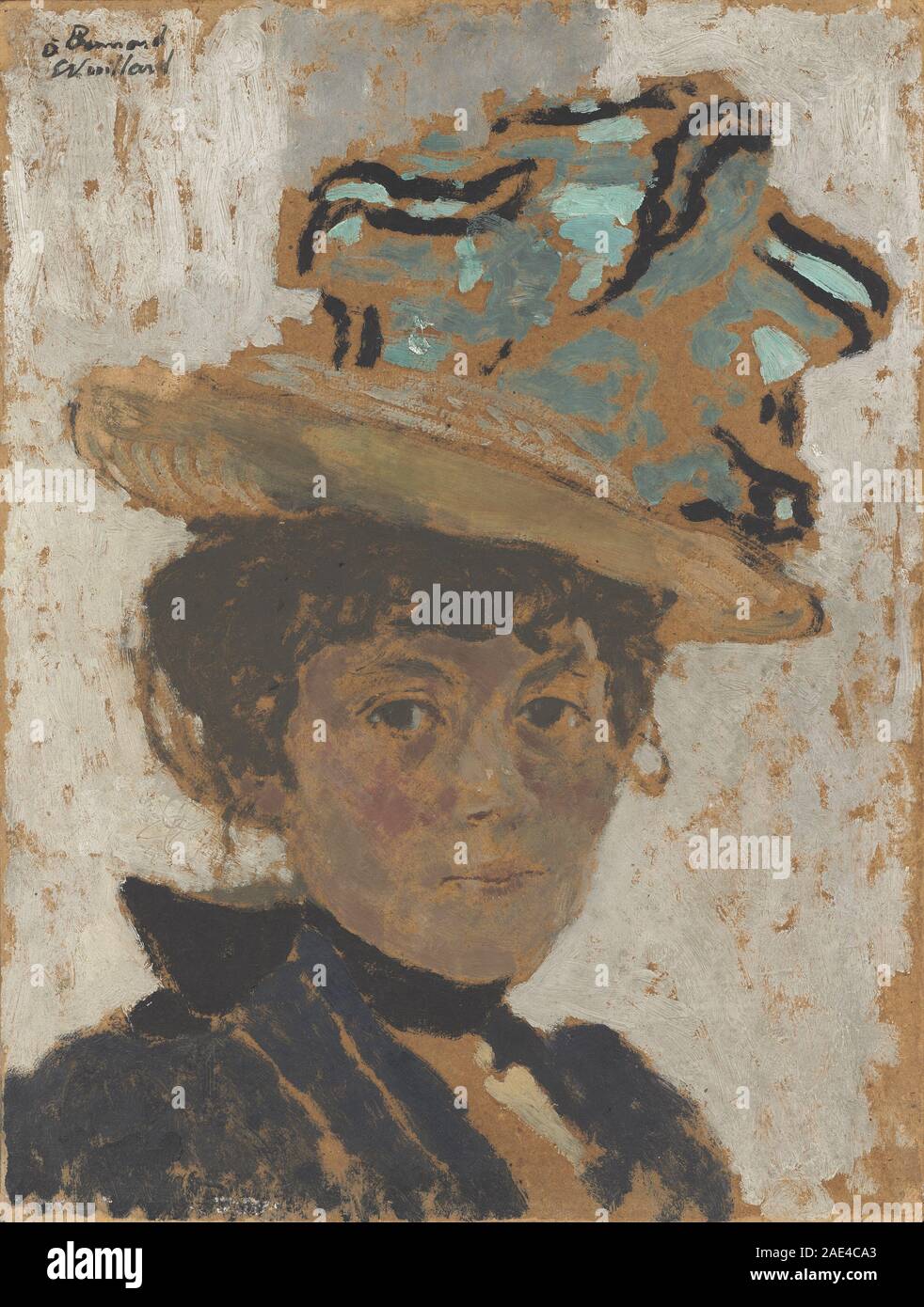 Madame Bonnard; 1895/1900 Edouard Vuillard, Madame Bonnard, 1895-1900 Stockfoto