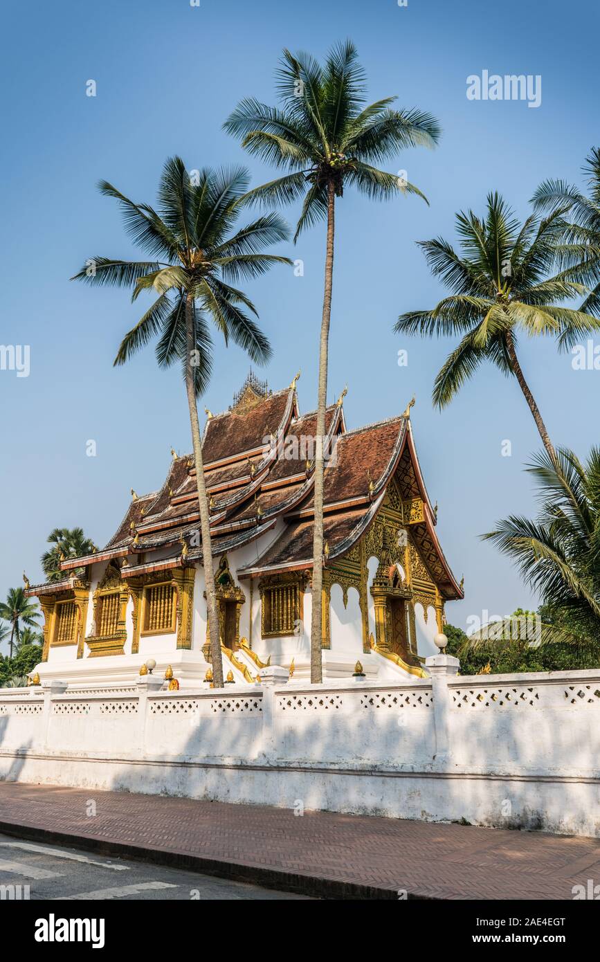 Wat Xiengthong, Luang Prabang, Laos, Asien. Stockfoto