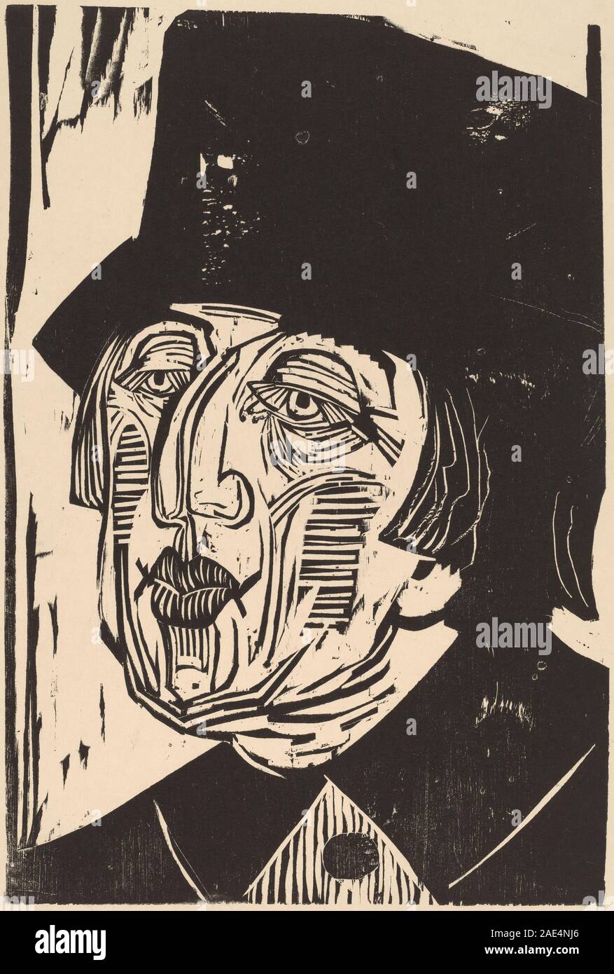 Annette Kolb; 1926 Datum Ernst Ludwig Kirchner, Annette Kolb, 1926 Stockfoto