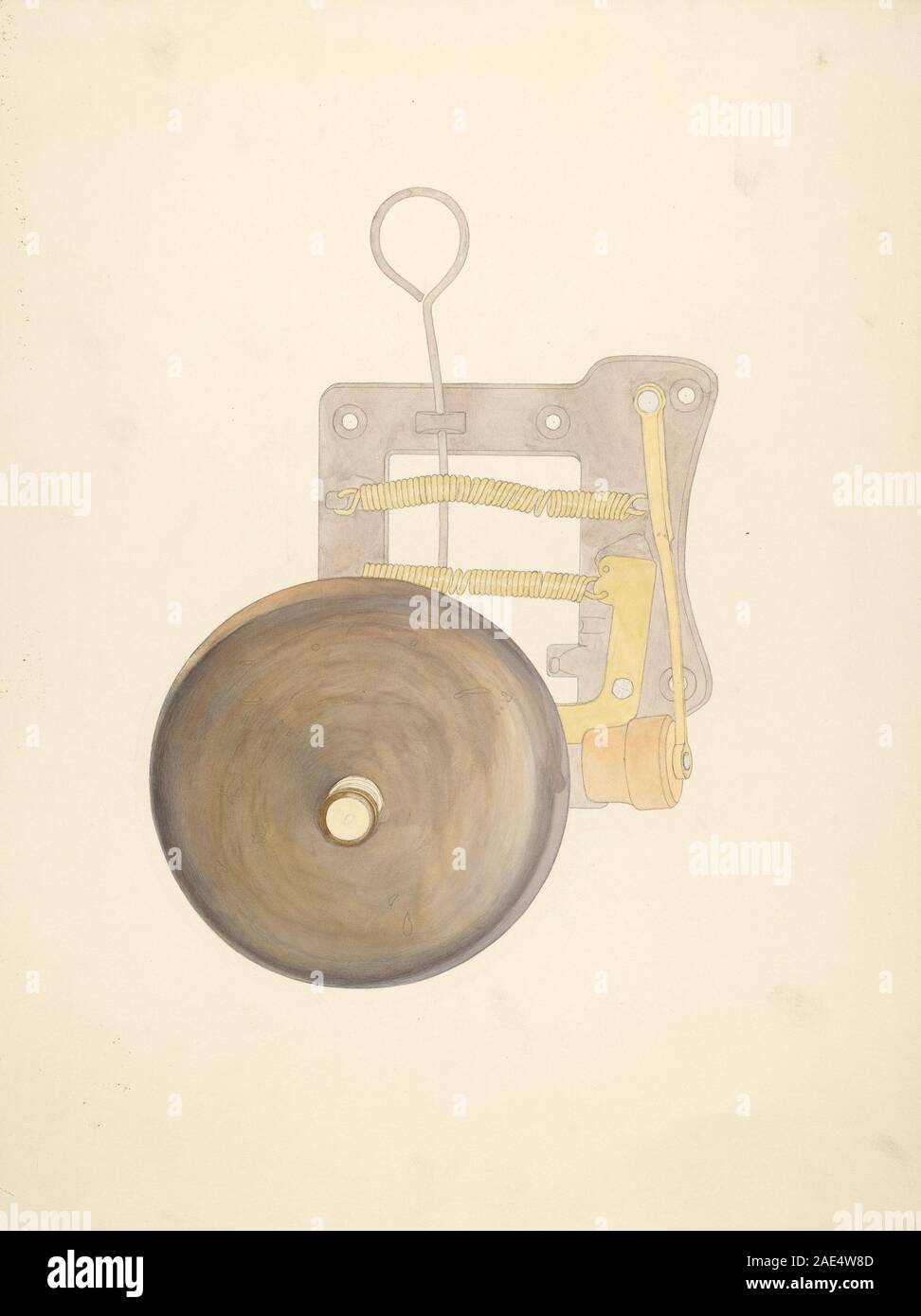 Gong; 1935/1942 Albert Rudin, Gong, 1935-1942 Stockfoto