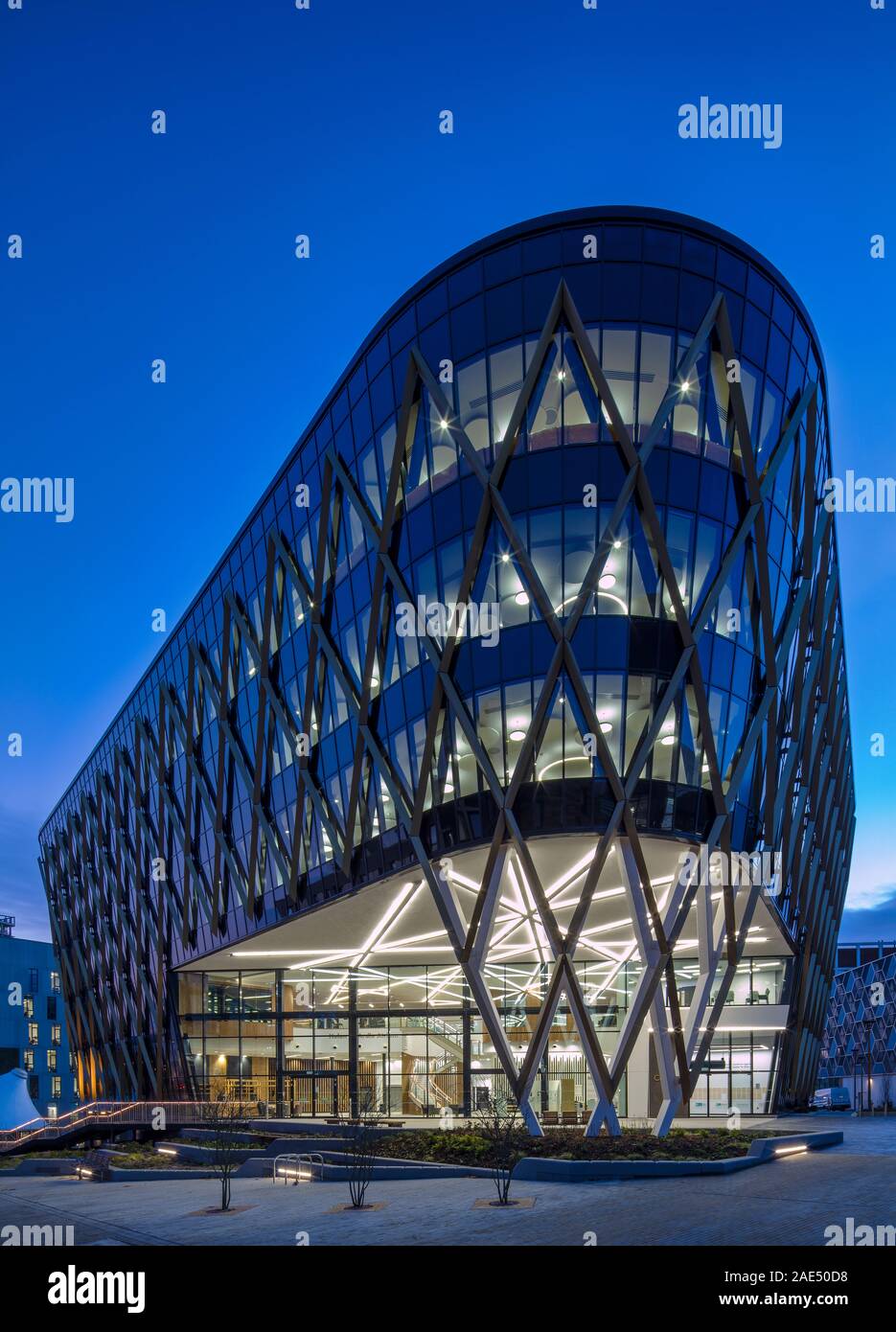 Der Katalysator NICAD Gebäude, Newcastle Helix, Newcastle upon Tyne, Tyne and Wear, England, Vereinigtes Königreich Stockfoto