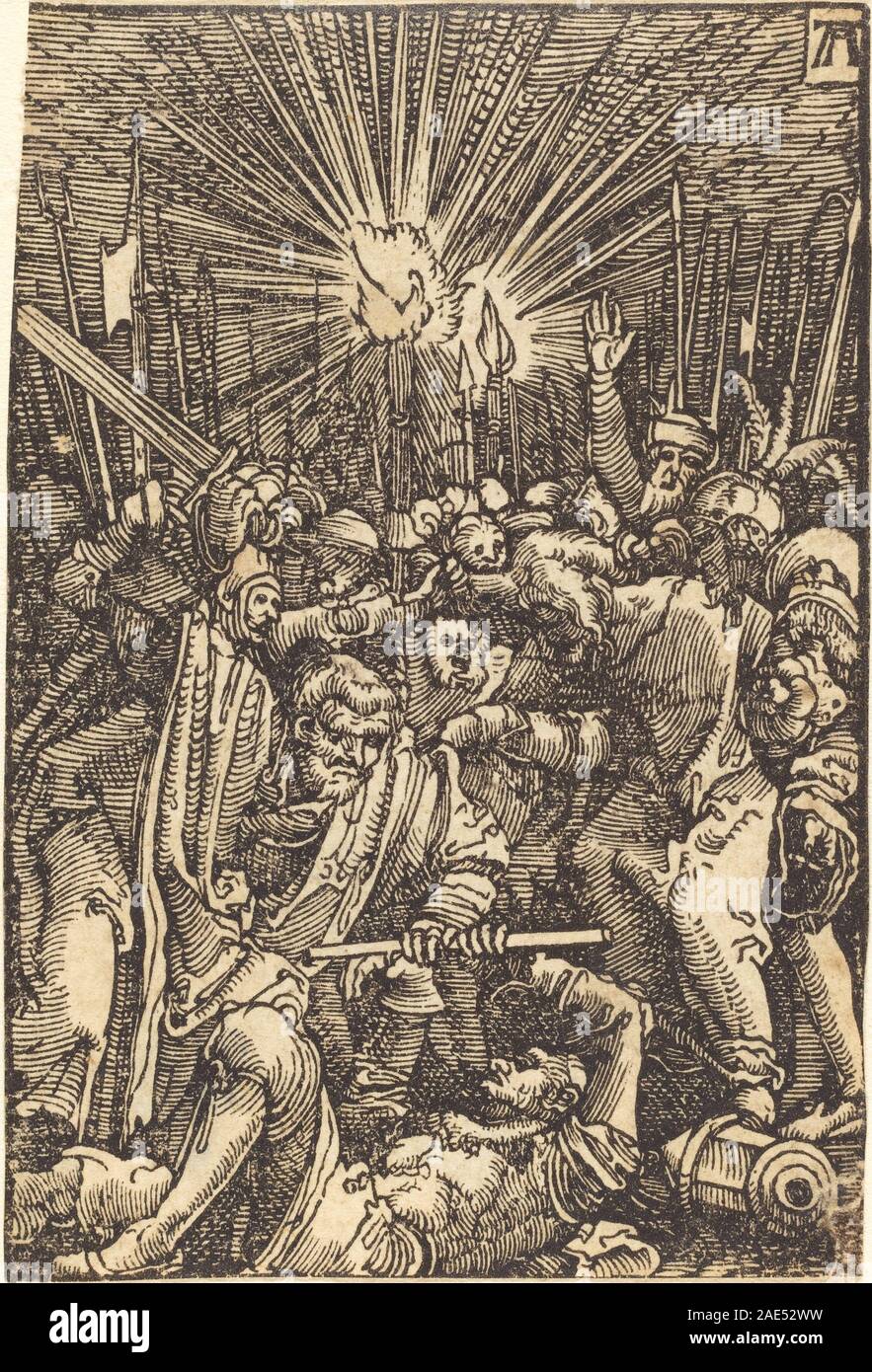 Christus Gefangen; c. 1513 Albrecht Altdorfer, Christus, gefangen, c1513 Stockfoto