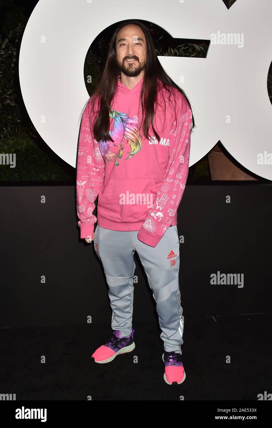 WEST Hollywood, CA - 05 Dezember: Steve Aoki besucht die 2019 GQ Männer des Jahres Feier am West Hollywood EDITION auf 05 Dezember, 2019 in West Hollywood, Kalifornien. Stockfoto