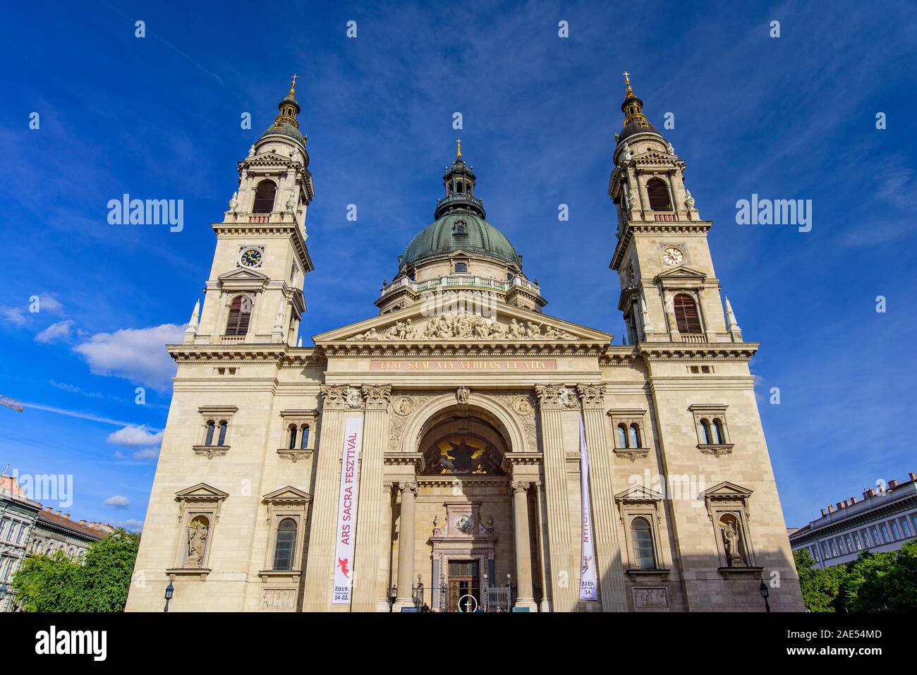 Die St.-Stephans-Basilika, eine Kathedrale in Budapest, Ungarn Stockfoto