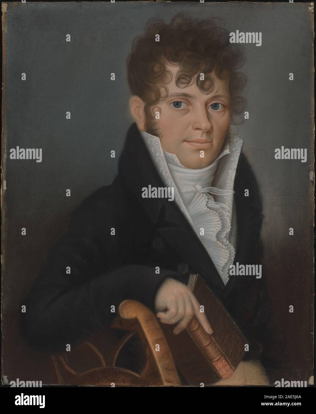 Adolph Friedrich Theodor Gritzner; 1809 Datum Friedrich Christian Krieger, Adolph Friedrich Theodor Gritzner, 1809 Stockfoto