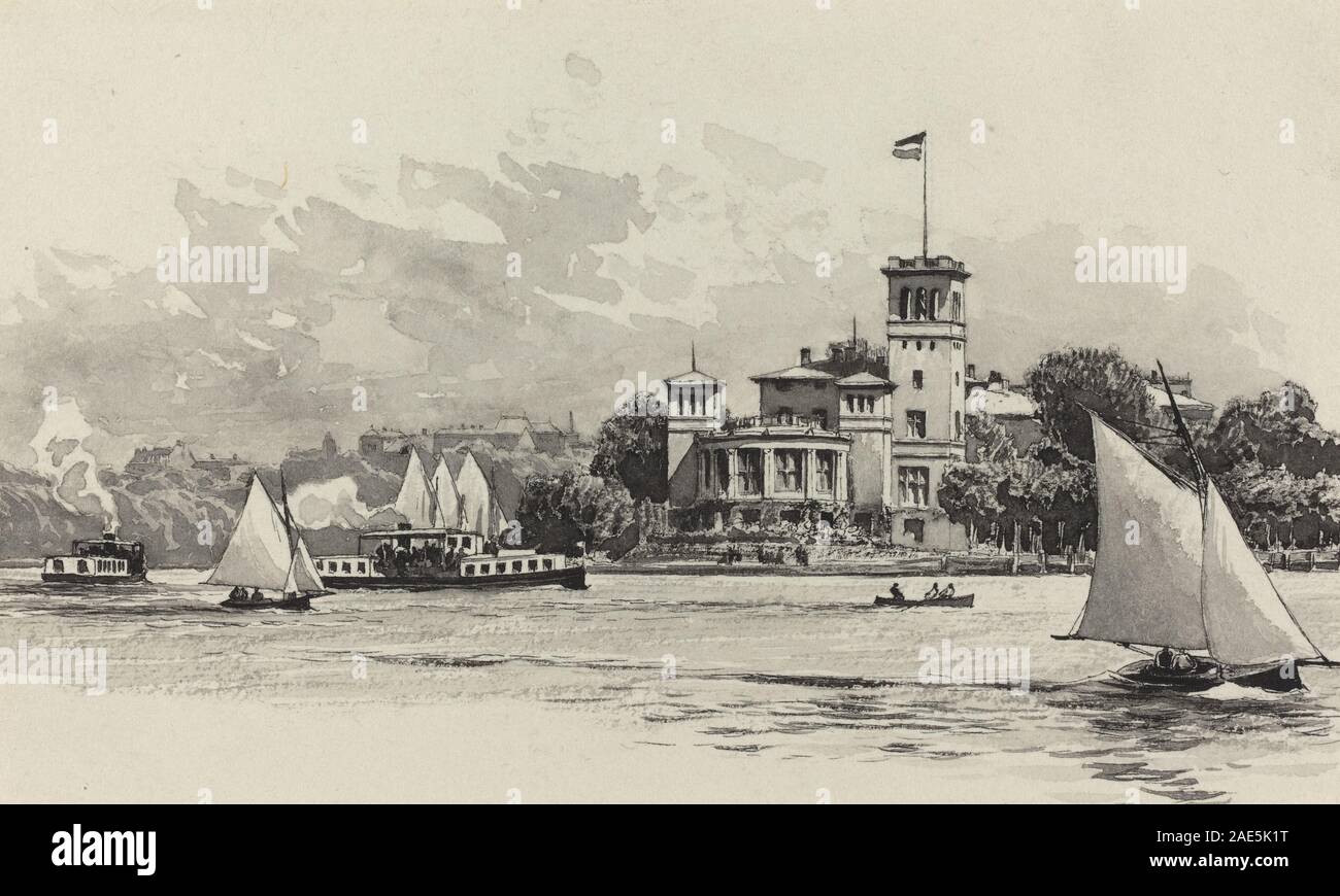 Uhlenhorst; 1893 Datum Fritz Stoltenberg, Uhlenhorst, 1893 Stockfoto