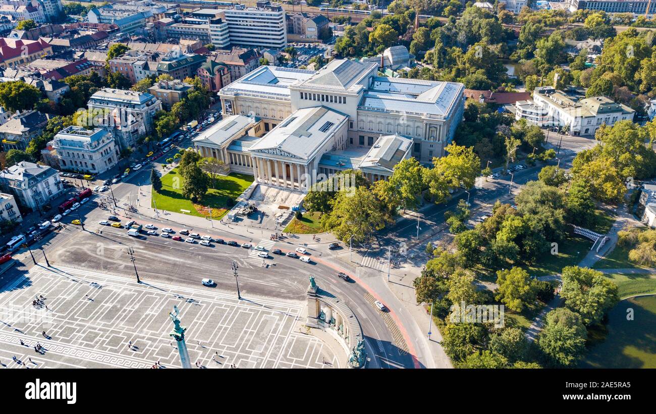 Museum der Bildenden Künste Szépművészeti Múzeum, Budapest, Ungarn Stockfoto