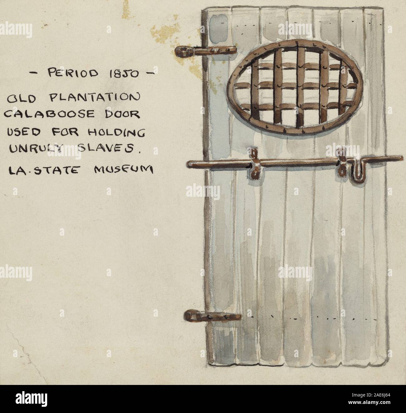 Tür; 1935/1942 Amerikanische Jahrhundert, Tür, 1935-1942 Stockfoto