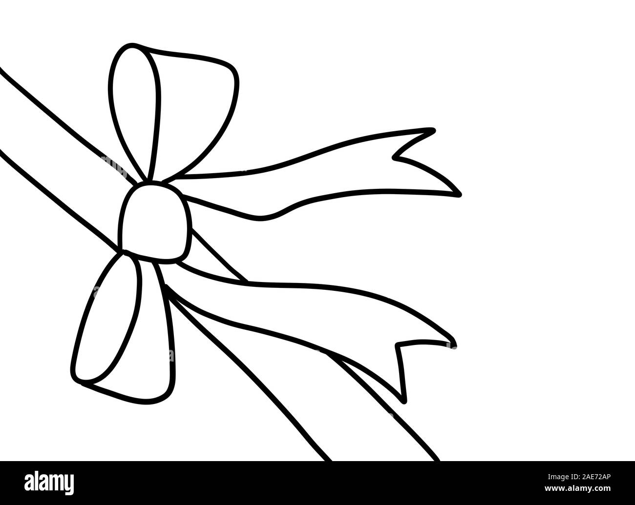 Hand gezeichnet Geschenk schrulligen Card Design Stockfoto