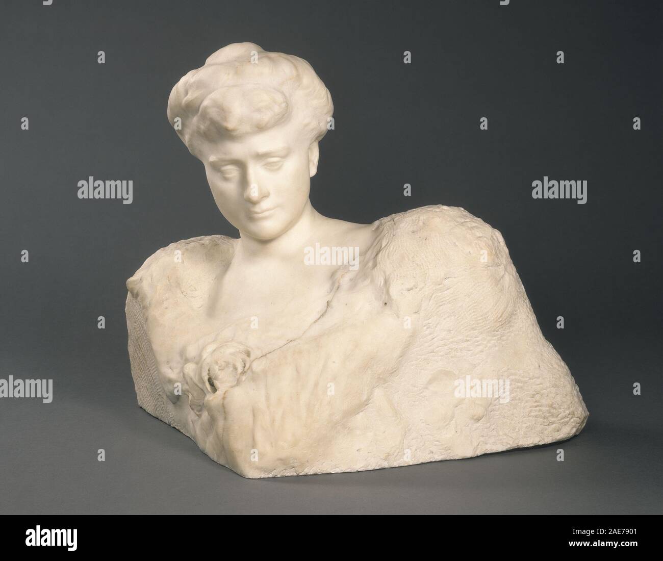 Katherine Seney Simpson (Mrs. John W. Simpson); 1902-1903 Auguste Rodin, Katherine Seney Simpson (Frau John W Simpson), 1902-1903 Stockfoto