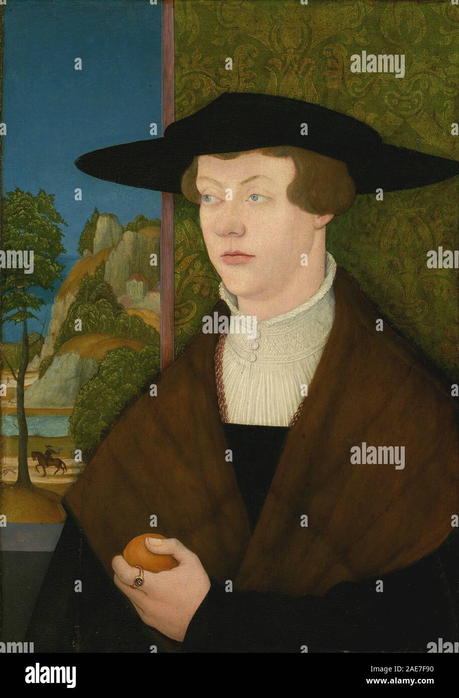 Hans Roth [Vorderseite]; 1527 Datum Bernhard Strigel, Hans Roth (Vorderseite), 1527 Stockfoto