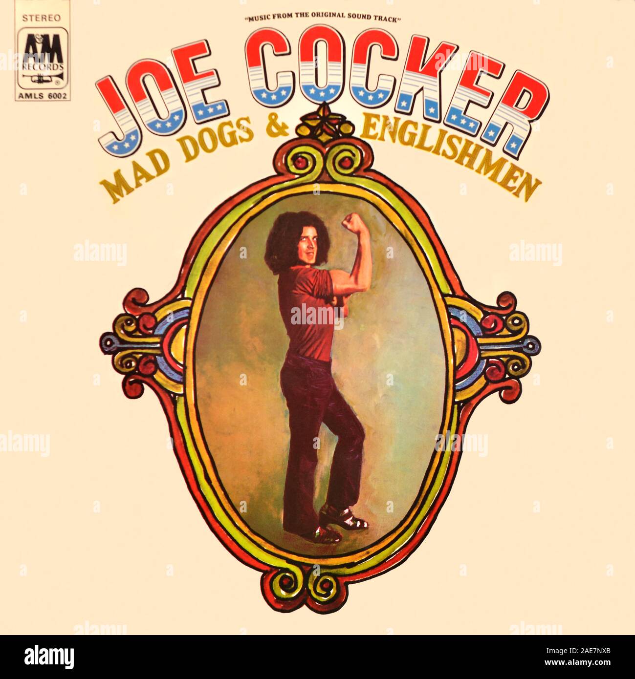 Joe Cocker - original Vinyl Album Cover - Mad Dogs & Englishmen - 1970 Stockfoto