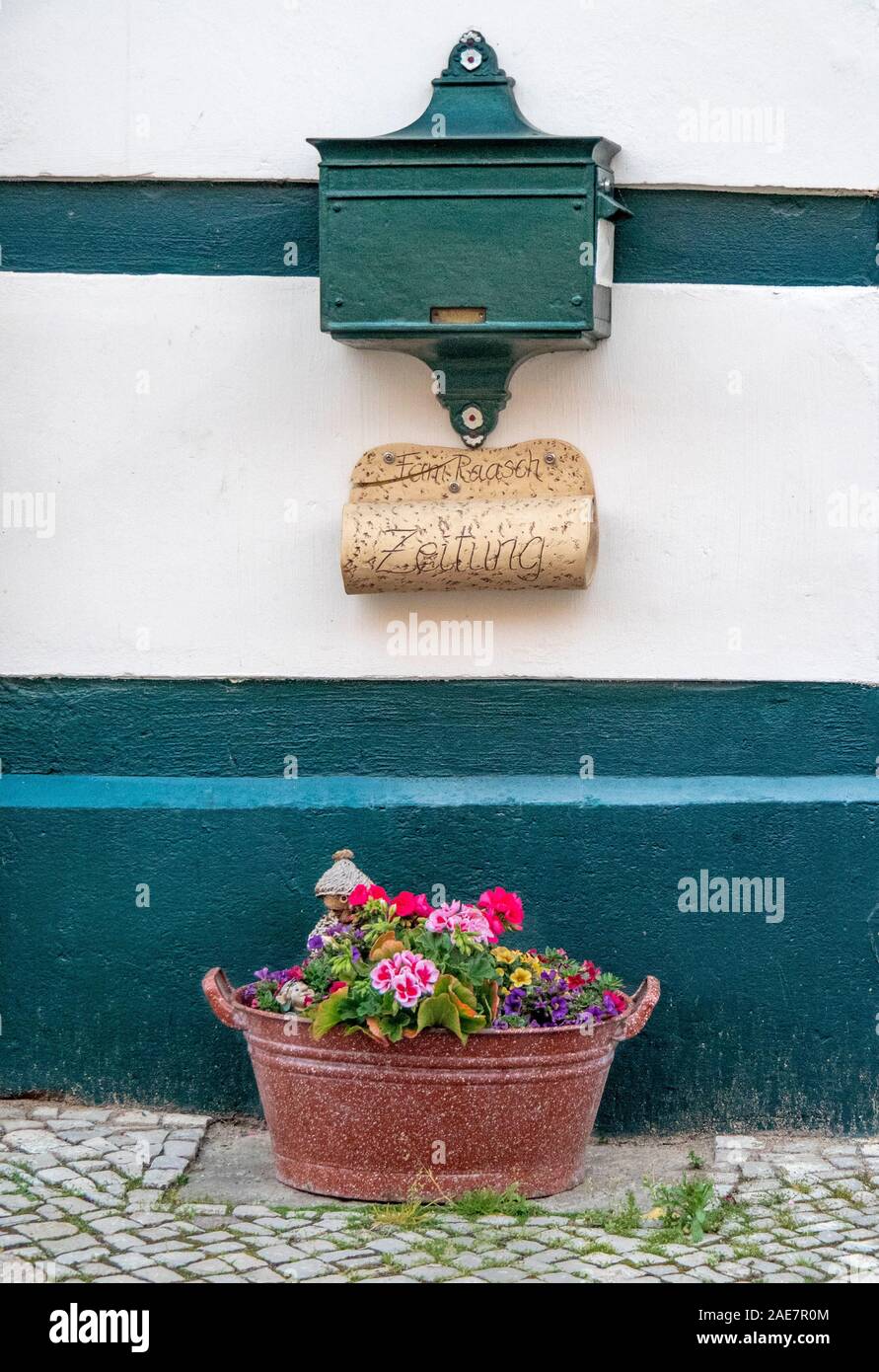 Letterbox Postbox Historic Stockfotos und -bilder Kaufen - Alamy