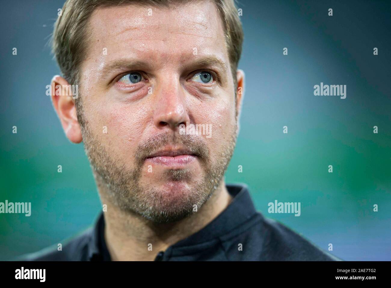 Firo: 01.12.2019, Fuvuball, 1.Bundesliga, Saison 2019/2020 VfL Wolfsburg - SV Werder Bremen Trainer Florian Kohfeldt (SV Werder Bremen) Portrait | Verwendung weltweit Stockfoto