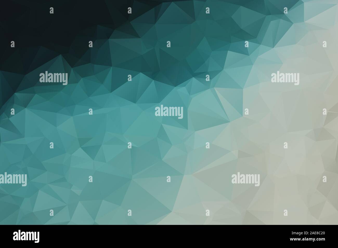 Abstrakte geometrische Hintergrund mit Dreiecken. Vektor polygonalen Textur Hintergrund. Abstrakte Geschäft Hintergrund. Schwarz, teal, beige. EPS 10. Stock Vektor