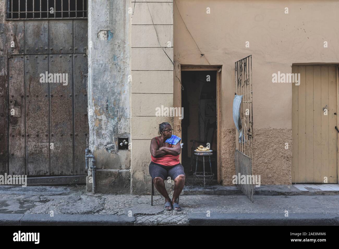 Die Altstadt von Havanna, Kuba, Nordamerika Stockfoto