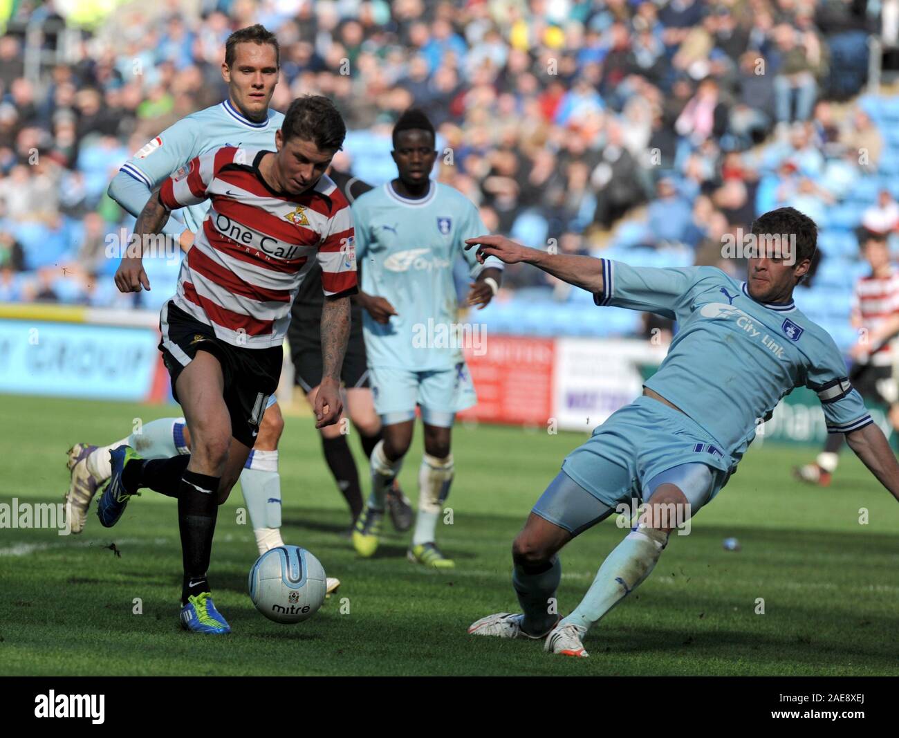 21. April 2012. Fußball - nPower Meisterschaft Fußball - Coventry City Vs Doncaster Rovers. . Fotograf: Paul Roberts/OneUpTop/Alamy. Stockfoto