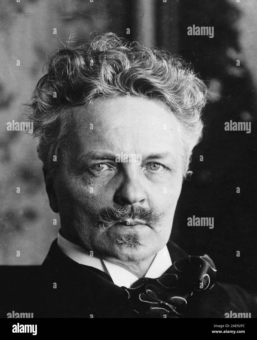 August Strindberg, Johan August Strindberg (1849-1912), schwedischer Dramatiker, Schriftsteller, Dichter, Essayist und Maler. Stockfoto