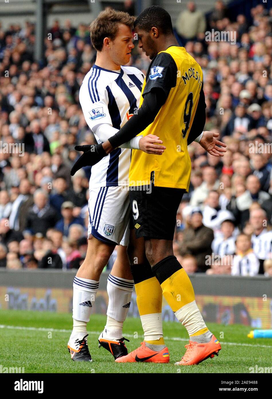 7. April 2012. Fußball - Premiership Fußball - West Bromwich Albion Vs 