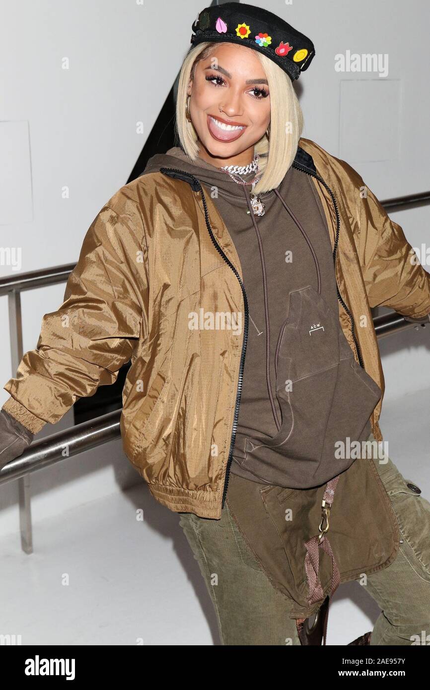 Miami, Florida, USA. 6. Dezember, 2019. Danileigh besucht die Teyana Taylor performace für Courvosier & Def Jam im Faena Forum, Decemcer 6, 2019 in Miami, Florida. Photo Credit: Walik Goshorn/Mediapunch/Alamy leben Nachrichten Stockfoto