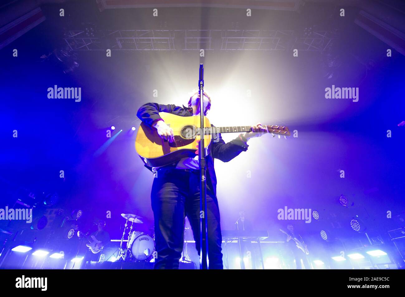 Glasgow, UK. Vom 7. Dezember 2019. Im Bild: Lewis Capaldi. Lewis Capaldi im Konzert spielen zu einem Ausverkauf home Masse am 02 Akademie in Glasgow. Credit: Colin Fisher/Alamy leben Nachrichten Stockfoto