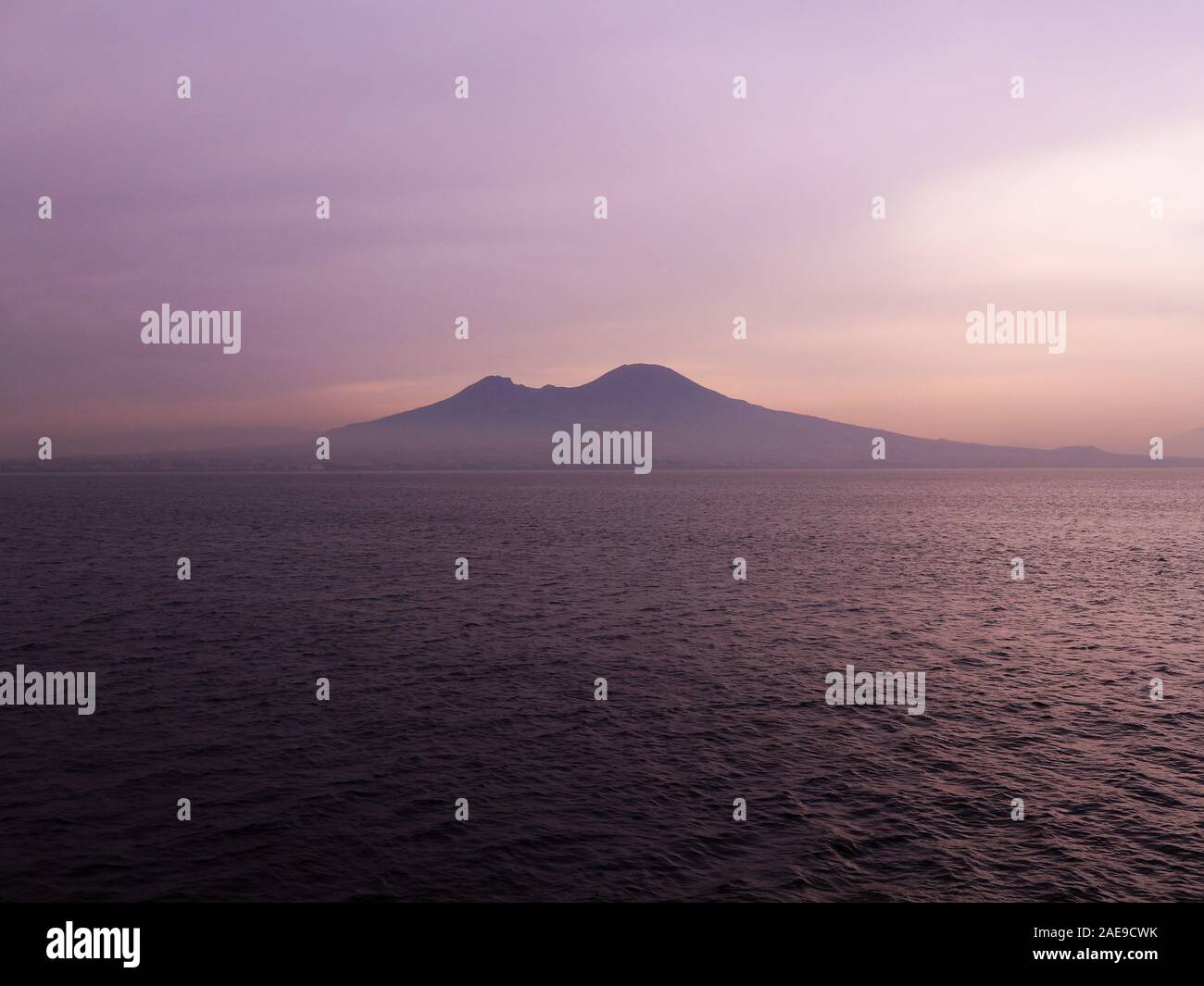 Vesuv Vulkan, Italien Stockfoto