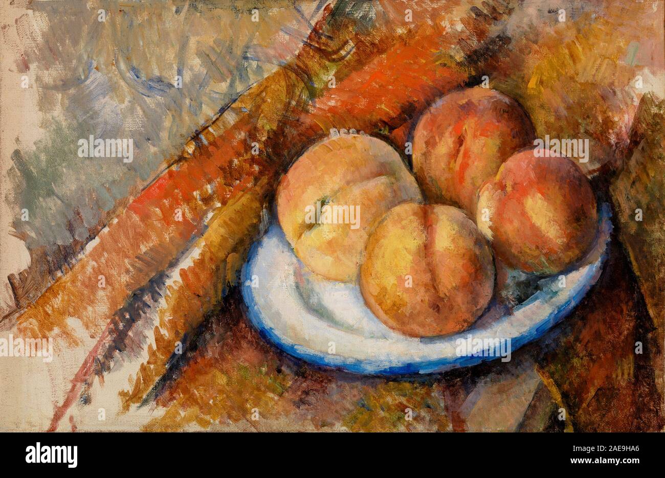 Jahrgang Paul Cezanne Gemälde Kunstwerk Stockfoto