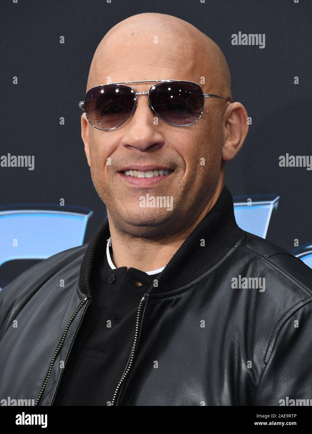 07. Dezember 2019 - Universal City, Kalifornien - Vin Diesel. Von Netflix 'Fast & Furious: Spy Racers" Weltpremiere auf AMC Universal City statt. Stockfoto