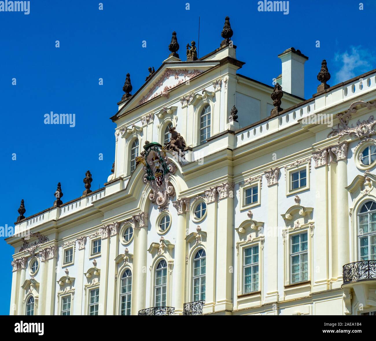 In Prag in der Tschechischen Republik. Stockfoto
