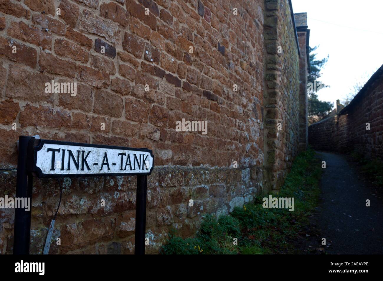 Die TINK-a-Tank, South Newington, Oxfordshire, England, Großbritannien Stockfoto