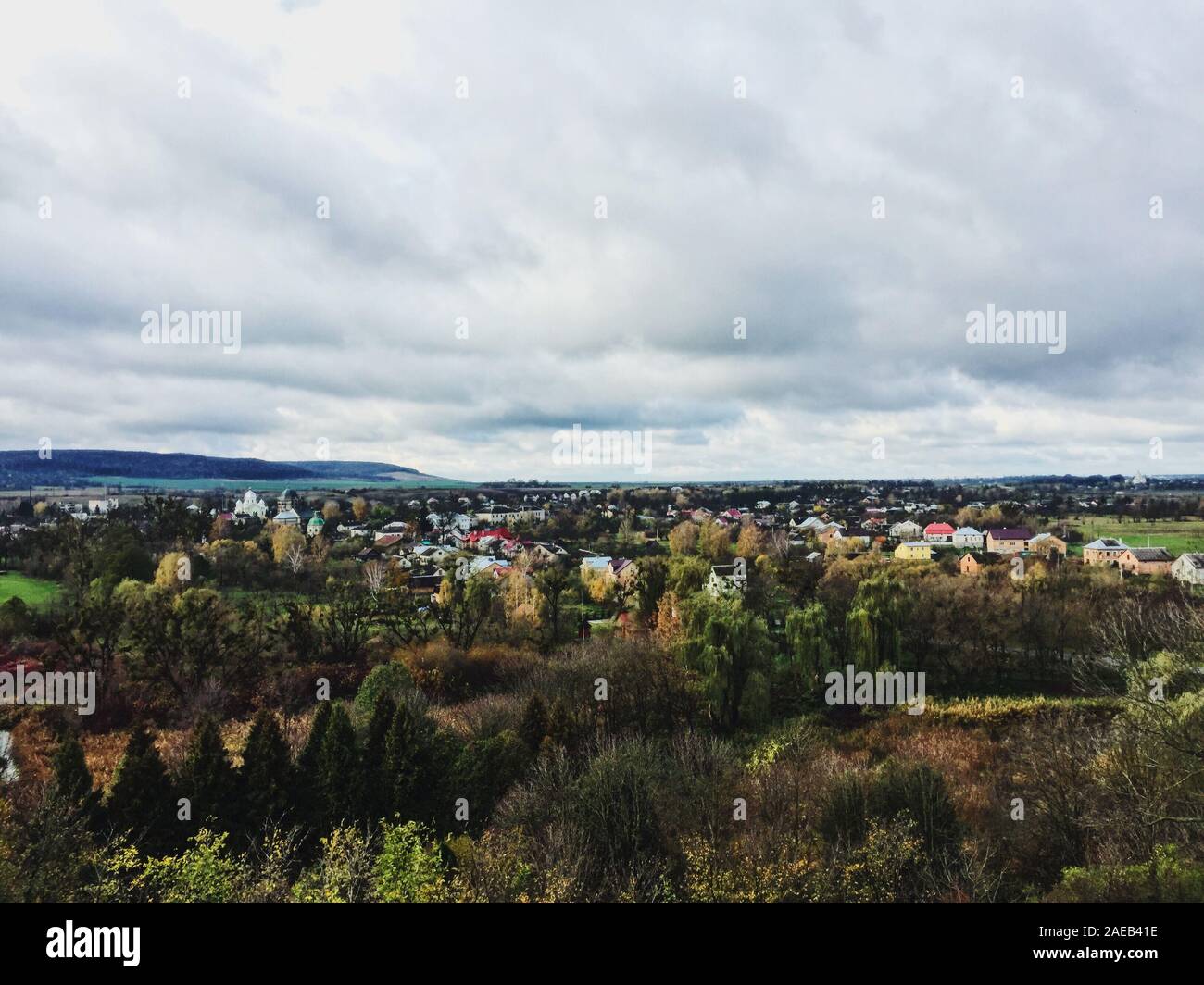 Schöne Landschaften der Ukraine. Sie können es als Hintergrund für die Collagen, Bilder, Bildschirmschoner für einen Computer oder ein anderes Gerät verwenden. Natur, tr Stockfoto