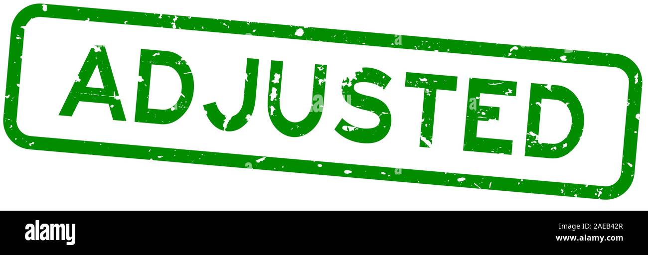Grunge grün eingestellt Wort square Gummidichtung Stempel auf weißem Hintergrund Stock Vektor