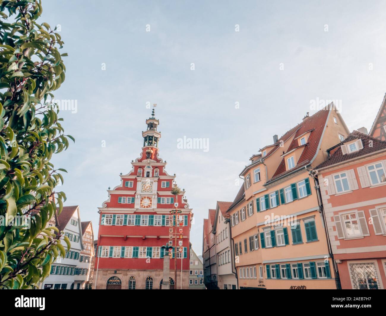 Rathaus von Esslingen am Neckar, Deutschland Stockfoto