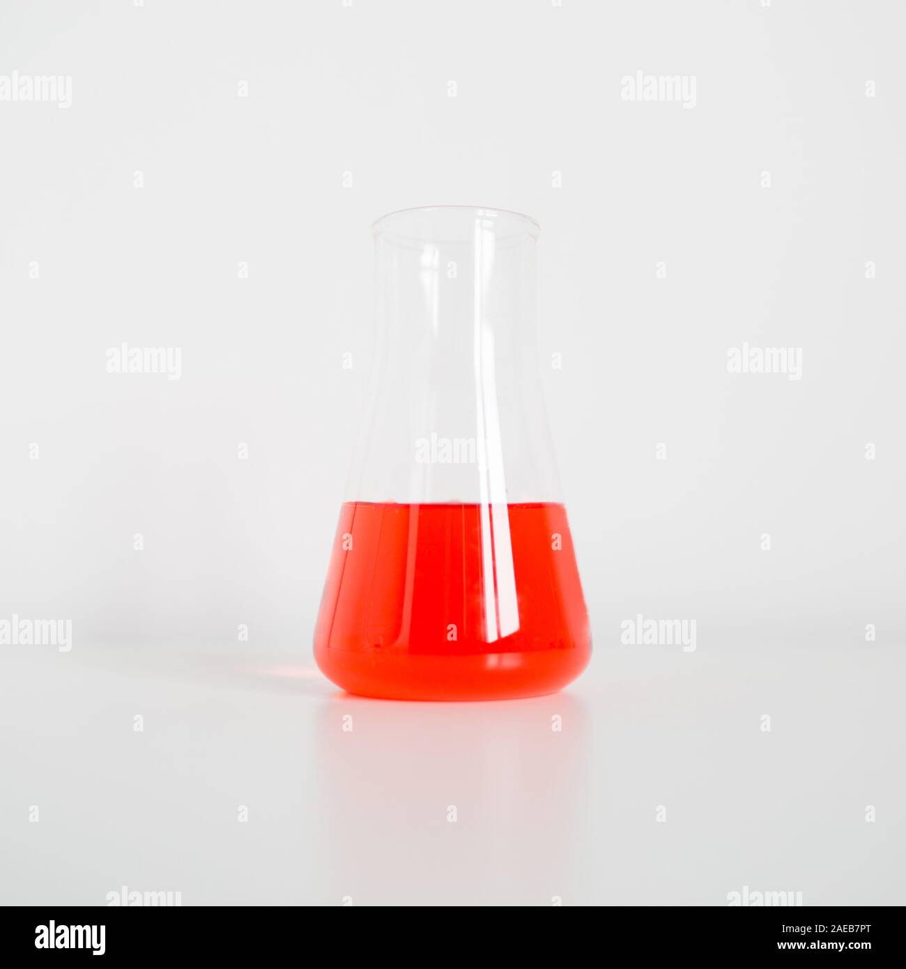Laborgeräte. Laborglas Stockfoto