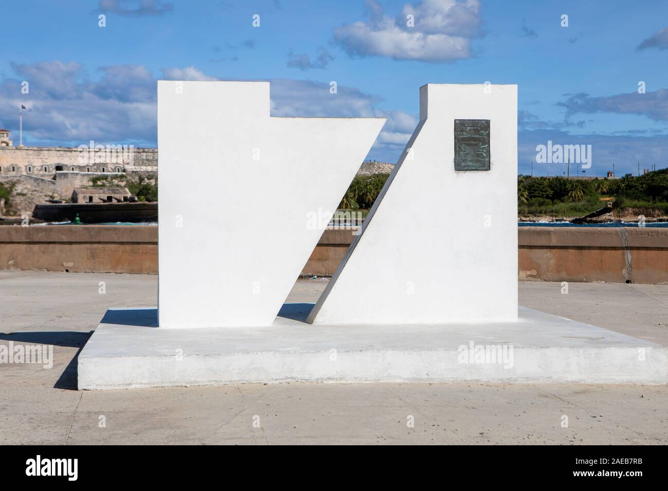 Havanna Neue Urbane Wunder der Welt Denkmal Stockfoto