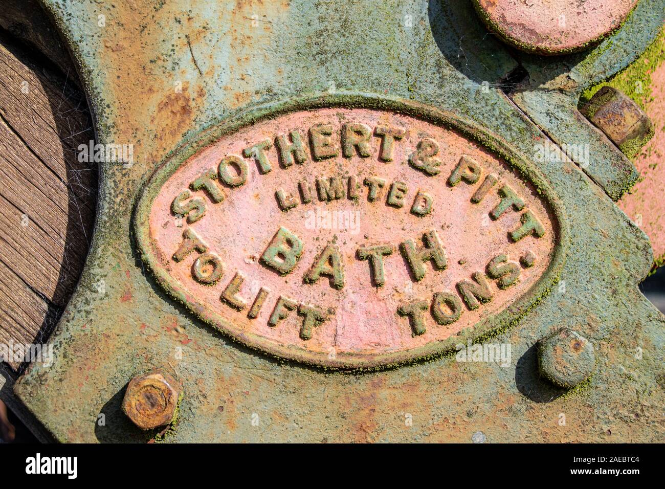 Fertigung Informationen über Züge bei Bere Ferrers Bahnhof, Plymouth, Devon, Großbritannien Stockfoto