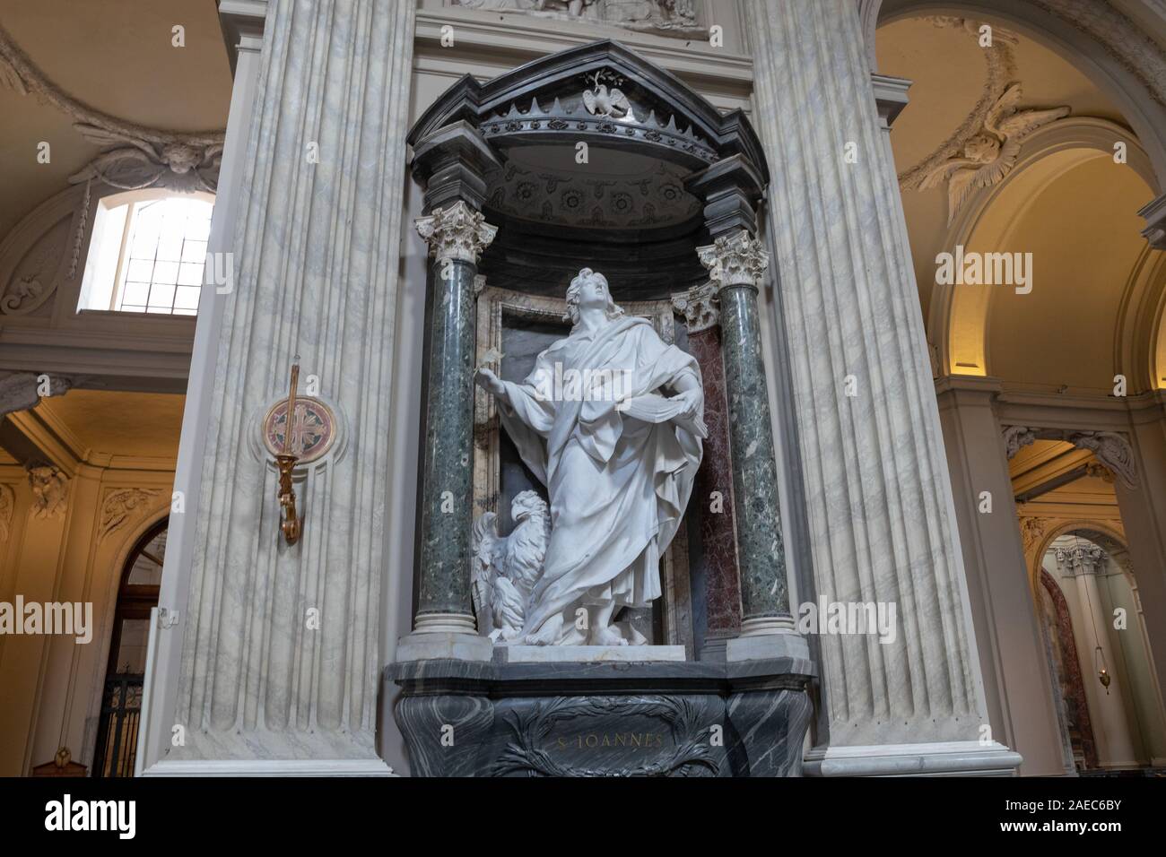 Rom, Italien, 20. Juni 2018: Panoramablick der Lateranbasilika, auch bekannt als Päpstlicher Archbasilica von St. John. Es ist die Kathedrale Kirche Stockfoto