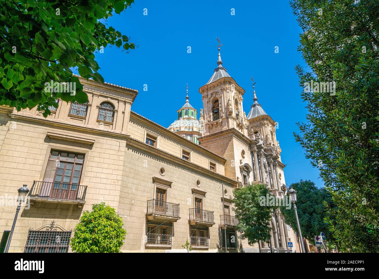 Basilika von San Juan de Dios in Andalusien, Granada, Spanien. Stockfoto