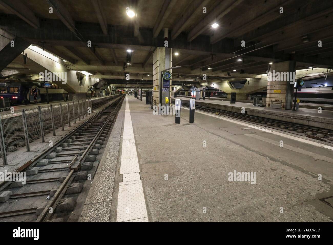 GARE Montparnasse, Paris Stockfoto