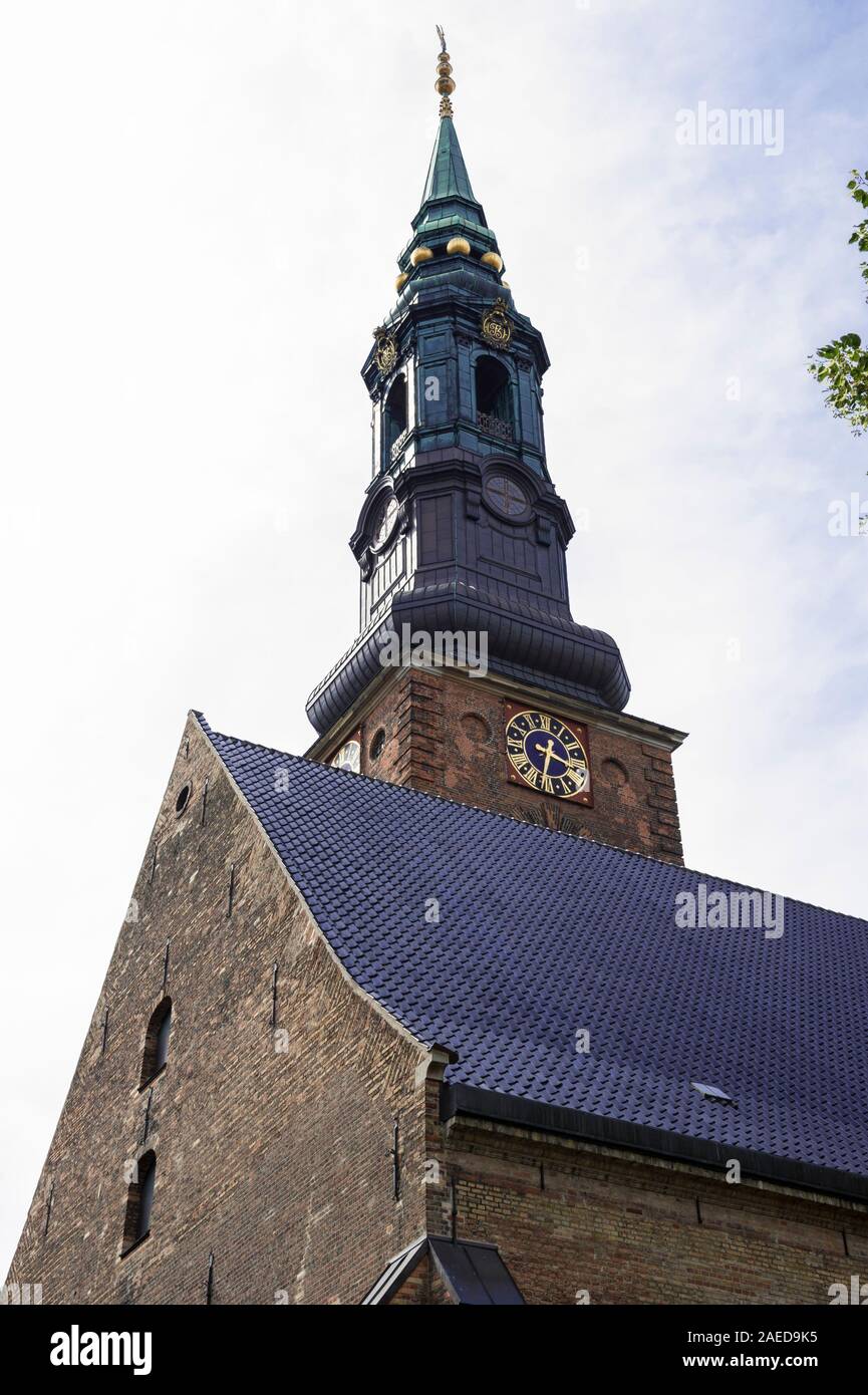 Kirche unseres Erlösers in Kopenhagen, Dänemark. Stockfoto