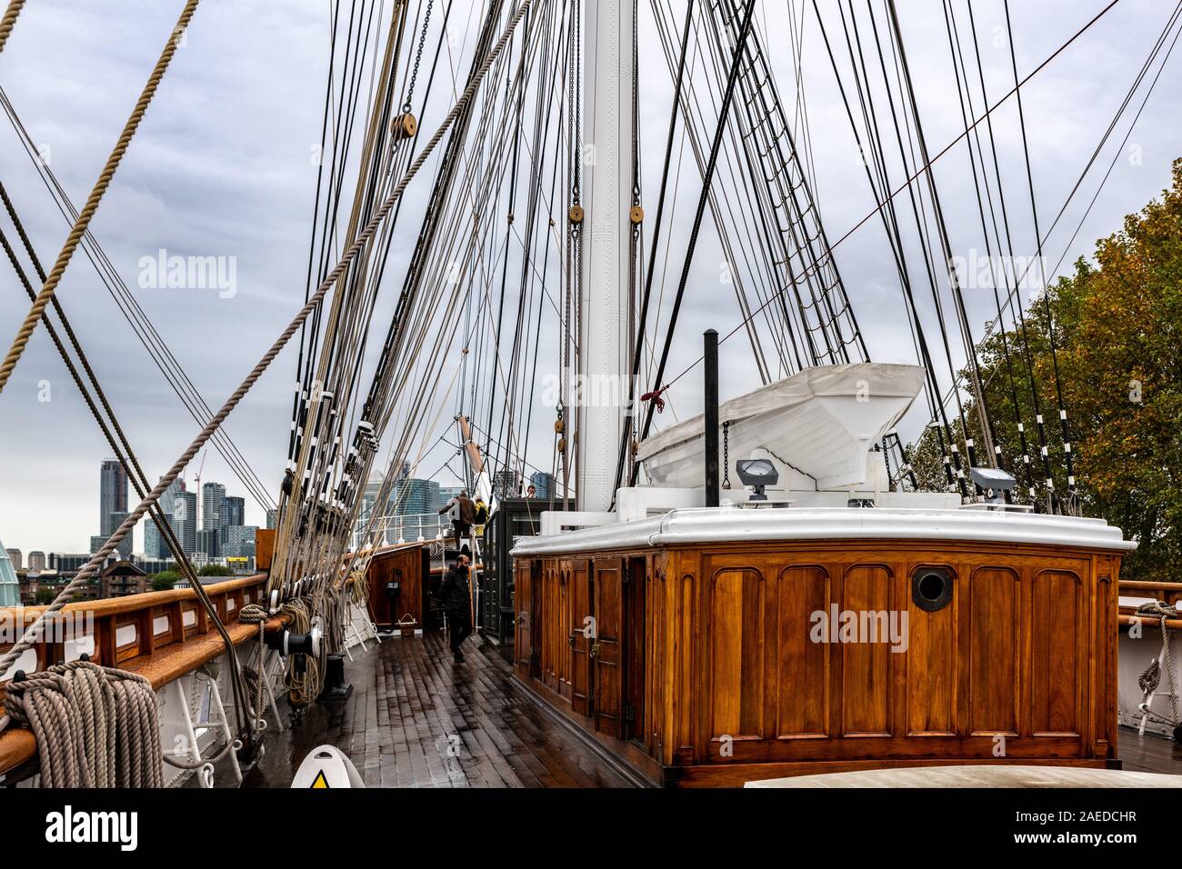 Die Cutty Sark, Greenwich Stockfoto