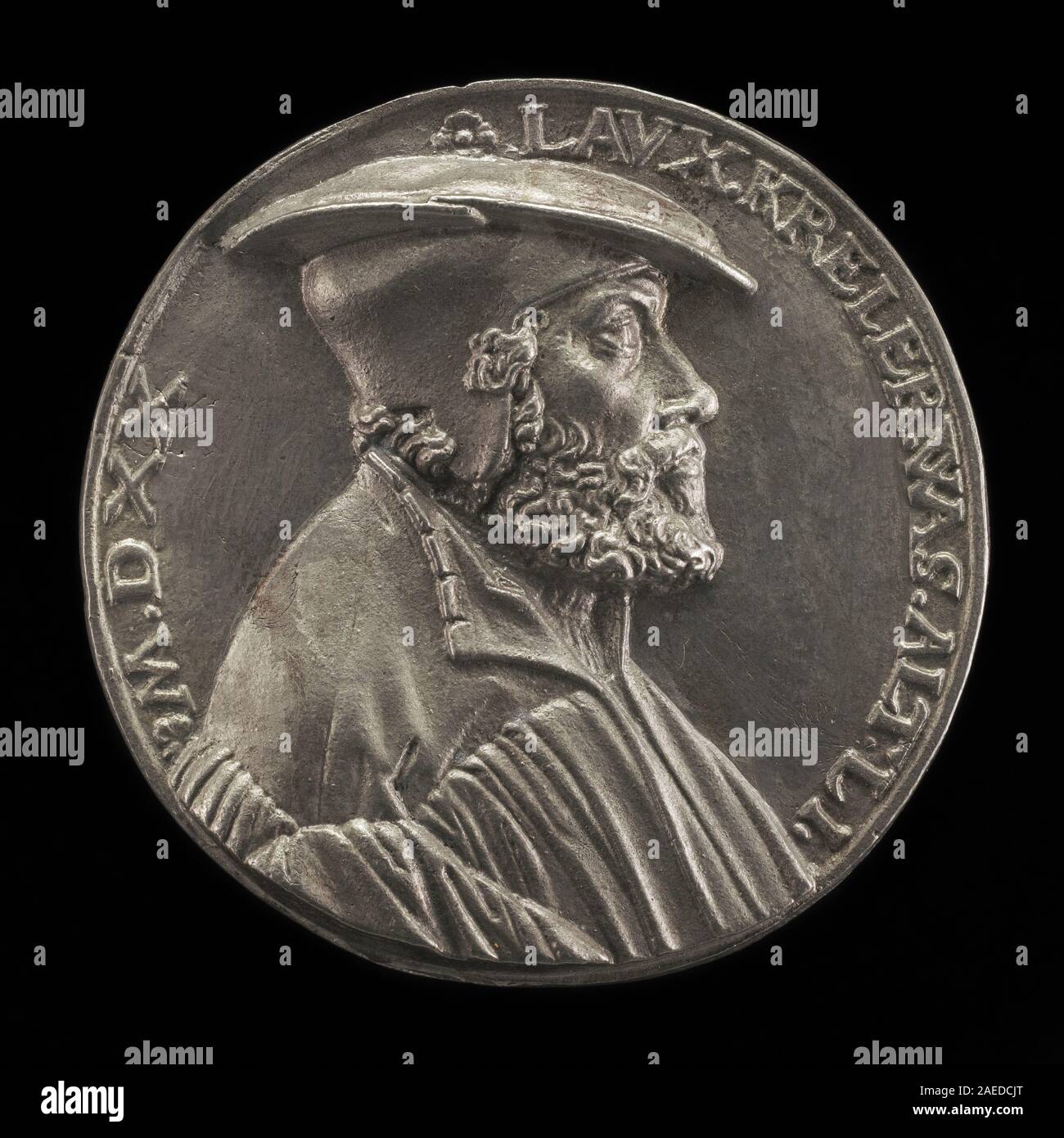 Hans Kels der Jüngere, Laux Kreler, c 1486-1552, Goldsmith, 1520 Laux Kreler, C. 1486-1552, Goldschmied; 1520 Datum Stockfoto