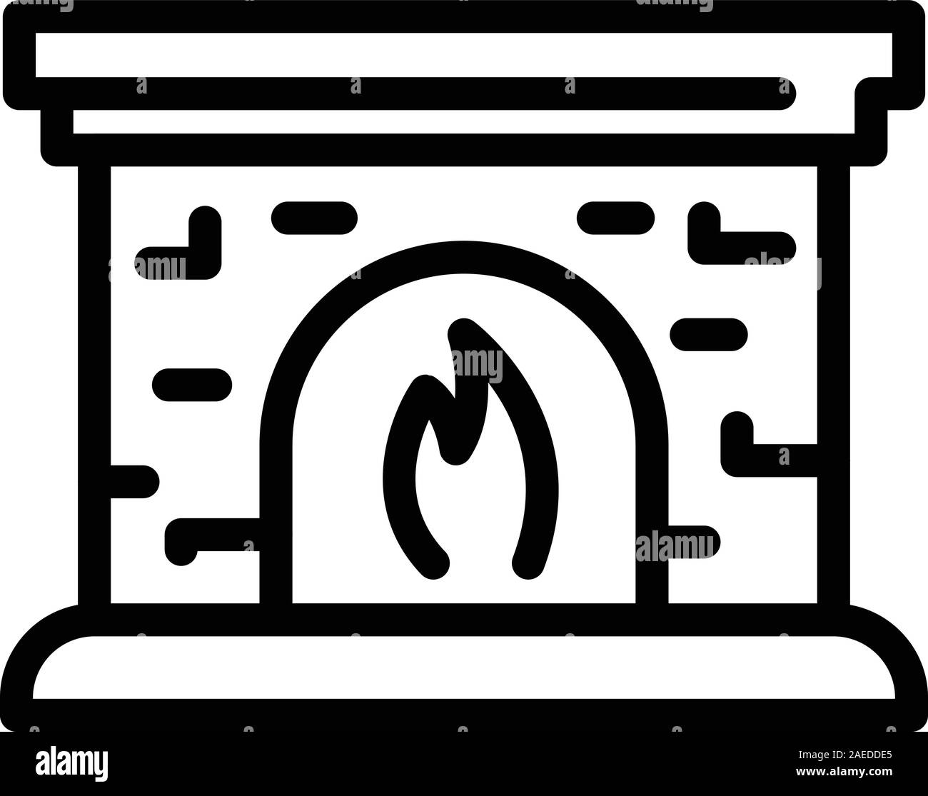 Elektrischer kamin SchwarzweißStockfotos und bilder Alamy