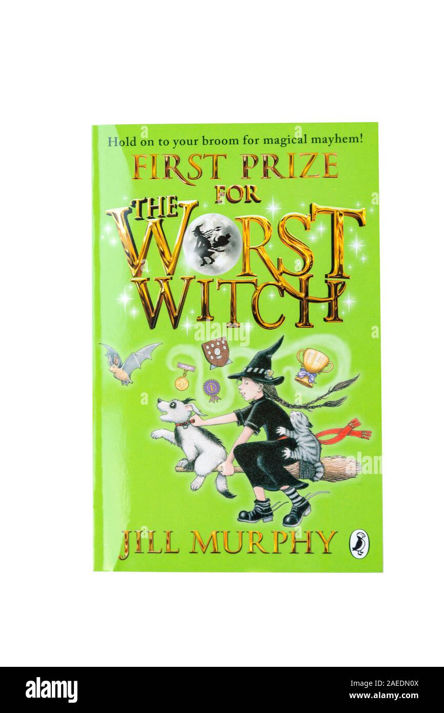 "Der erste Preis für die schlechteste Hexe' Kinder von Jill Murphy, Greater London, England, Vereinigtes Königreich Stockfoto