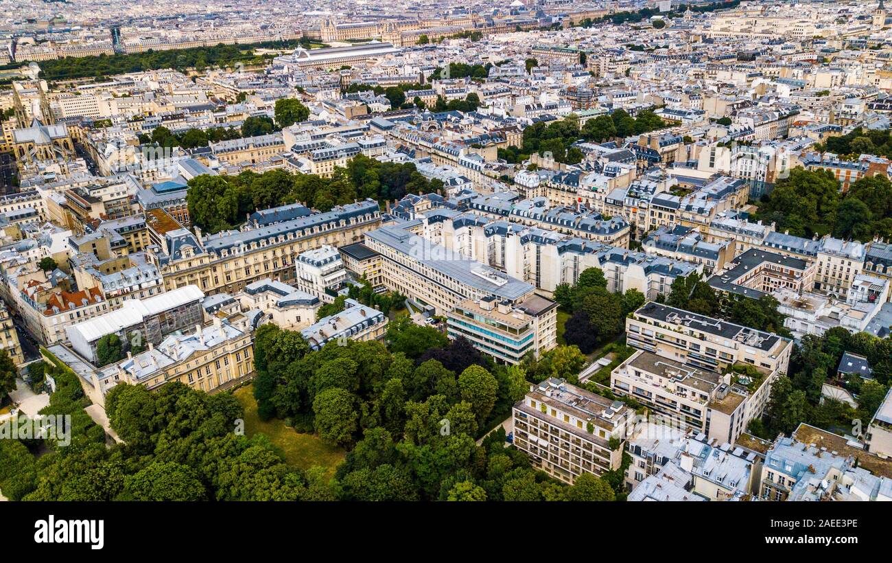 Oben Invalides, Paris, Frankreich Stockfoto