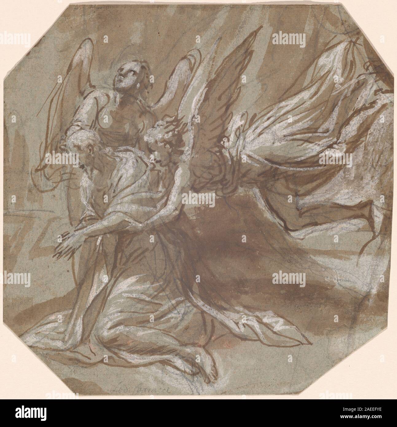 Jacopo Zanguidi Bertoia, aufgerufen, Christus in Getsemani, 1560 s Christus in Gethsemane; 1560 s Stockfoto